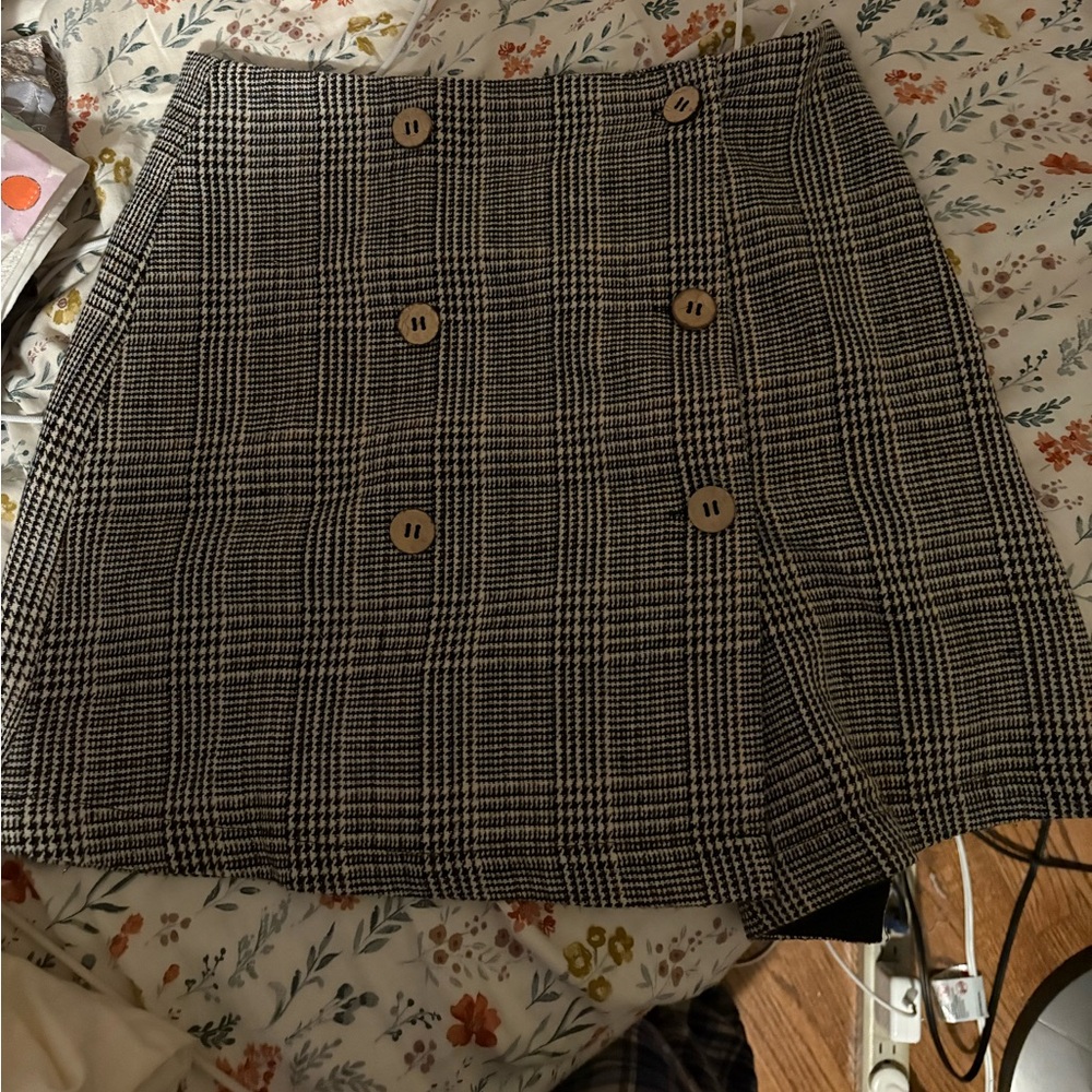 Showpo plaid skirt